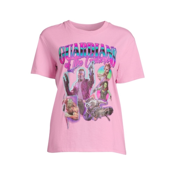 NWT Guardians of the Galaxy Juniors Boyfriend Tshirt Sz. Medium - Picture 1 of 6